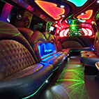 inside the limo